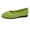 Fluorescent Green #248, variant on Women's Flats Shoes Women Comfortable Non Slip Flats Ballet Mesh Knit Flat Dressy Slip on Business Shoes for Women, 42