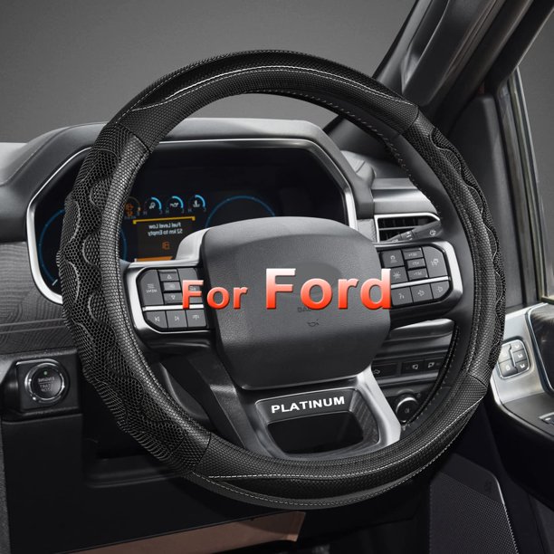 GIANT PANDA Car Steering Wheel Cover for Ford F150 F250 F350 Expedition