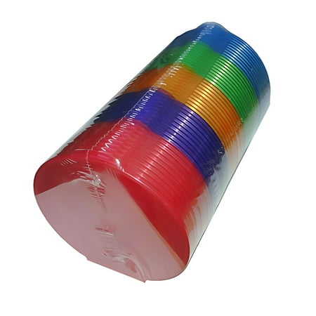 CheckOutStore 100 Assorted Color Round Clamshell CD/DVD Case with Lock price history on PriceWatchPro