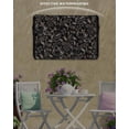 thumbnail image 6 of Outdoor TV Cover 30 to 32 Inch Weatherproof, Abstract Vintage Paisley Waterproof TV Screen Protector for Outside Decor with Zipper and Pocket 30"L x 19"H&nbsp; , Boho Floral Texture Black Brown, 6 of 7