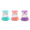 thumbnail image 4 of Toystoory Recambio de cepillo para utensilios de cocina, desmontable, lavable, ergonómico, para platos, cuencos, platos, cepillos de limpieza Suministros de limpieza para el hogar Rosa, 4 of 6