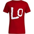 thumbnail image 3 of Couples Matching Shirts Set Matching Men Women Letter Print Love Couple T-Shirt, 3 of 5