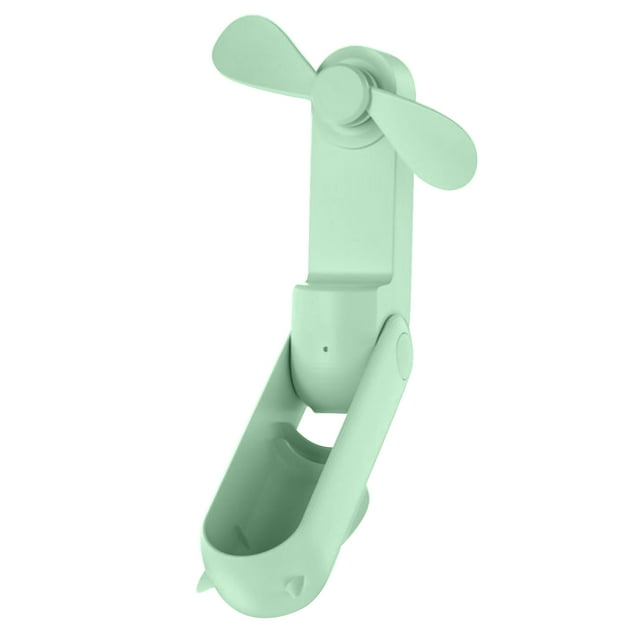 Mistaha Mini Fan USB Fan Handheld Fan Portable Small Pocket Fan 2 Speeds 2 in 1 with Power Bank Function