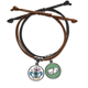 thumbnail image 1 of Seychelles África emblema nacional Pulsera Cuerda Mano Cadena Cuero Dinero Pulsera Unbranded M, 1 of 2