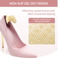 thumbnail image 3 of LELE LIFE 12 Pairs Heel Pads for Shoes Too Big, Anti Slip Heel Inserts Protectors Filler Grips Cushions for Loose Shoes, 0.12in Thick, 3 of 7