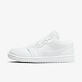 thumbnail image 2 of (Women's) Air Jordan 1 Low 'Triple White' (2022) DV0990-111, 2 of 8