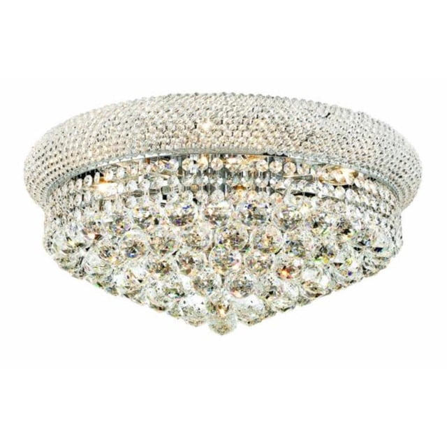 Beaumont Lane 20" 10 Light Royal Crystal Flush Mount