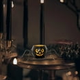 thumbnail image 4 of Beautynvta Halloween Candlestick Decoration, Black Spider Shaped Tealight Candle Holders, Halloween Decorations Indoor Party Mantel Coffe Table Centerpiece Decor, S, 4 of 6