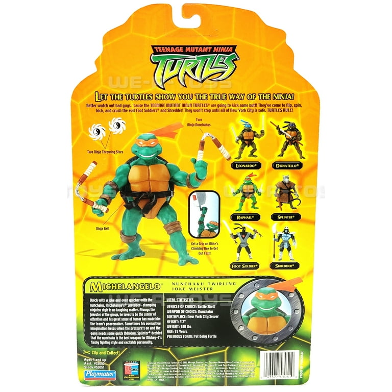 Teenage Mutant Ninja Turtle 5-inch: Michelangelo - Walmart.com