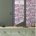 thumbnail image 5 of Ambesonne Rose Peel & Stick Wallpaper for Home, Romantic Branches Butterflies, 13"x36", Purple Pale Lilac White, 5 of 5