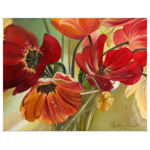Great BIG Canvas | "Primavera II" Art Print - 20x16