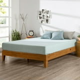 Zinus Night Therapy Rustic Pine Solid Wood Platform Bed, Assorted Sizes