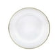 thumbnail image 1 of Juego de 6 bajo platos VITTORI Base Venecia Redondo de Vidrio Color Blanco con Filo Dorado, 1 of 5