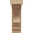 thumbnail image 2 of 3"W x 6"D x 9"H Classic Sheridan Rough Cedar Woodgrain TimberThane Corbel, Primed Tan, 2 of 6