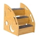 thumbnail image 3 of Escalera para perros con rampa, escalones de madera, cómoda, antideslizante y resistente al desgaste. 3 pasos, 3 of 9