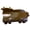 Brown cow, variant on ZPAQI Multifunctional Hair Claw Make up Hairpin Fashion Personality Hairclip