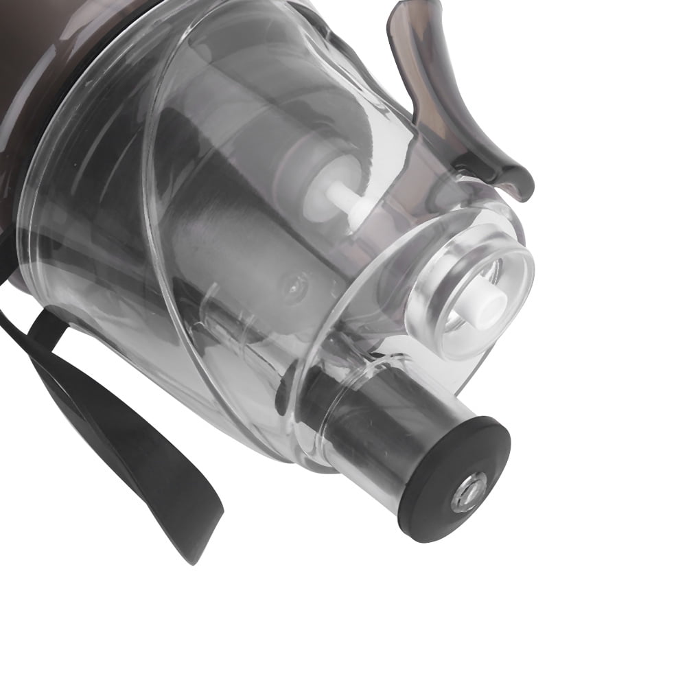 600ML Portable Clear Spray-Head Anti-Leak Water Bottle Sport School Cycling Tool