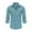 Light Blue, variant on Aueoeo Mens T-Shirts, Men's Button Up Dress Shirt Casual Solid Color Lapel Long Sleeve Blouse Work Shirt