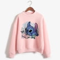 thumbnail image 2 of Turtleneck Hoodie Disney Stitch Funny Women Harajuku Cute Lilo and Stitch Anime Sweatshirt Manga Streetwear Hoody FemaleS Gao Jinjia LED, 2 of 2