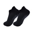 thumbnail image 1 of 1 par de calcetines deportivos para mujer, de algodón, antideslizantes, que absorben la humedad, cómodos y elásticos., 1 of 8