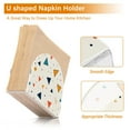 thumbnail image 5 of Yayeee Napkin Holder for Table Kitchen Paper Tissue Organization, Beige Simple Shapes, 5 of 8