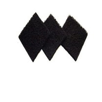 Compatible to ECO 2500 Pack of Three Replacement Carbon Filters for Kitchen Compost Collector