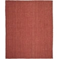 thumbnail image 2 of Safavieh Natural Fiber Collection NF447C Handmade Chunky Textured Premium Jute 0.75-inch Thick Area Rug, 8' x 10', Rust, 2 of 2
