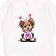thumbnail image 3 of Inktastic Love Bug Yorkie Toddler Sweatshirt, 3 of 4