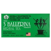 3 Ballerina Herbal Tea Men And Women Dieters' Drink Extra Strength 18 Tea Bags