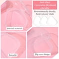 thumbnail image 4 of 12 PCS Powder Puffs Holder Cases Triangle Makeup Container Clear Beauty Blender Storage Reusable Sponge Portable Cosmetic Puff Box Pocket for Travel, 4 of 4