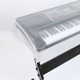 thumbnail image 2 of Cubierta antipolvo para teclado de piano de 61/88 teclas, cubierta antipolvo para teclado electrónic, 2 of 5
