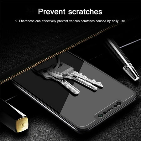 ankishi Tempered Glass Screen Protector for Xiaomi Pocophone F1 3D Cover Anti-fingerprint 9H Hardness Scratch Resistant Tempered Glass Screen Protective Film