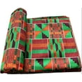 thumbnail image 2 of African Print Wax Fabric Kente Fabric (1 Yard, D), 2 of 4