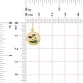 thumbnail image 4 of 14k Yellow Gold, Tiny Mini Colorful Rafael Angel Pendant Round 11mm NO Necklace, 4 of 8