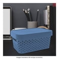 thumbnail image 4 of Caja con Tapa 4.5 Litros Plastic Trends Modelo Paris Color Azul Plumbago, 4 of 4