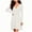 White, variant on Maean Womens Knit Dressy V Neck Long Sleeve Midi Sweaters Dresses Wrap Ribbed A Lined Flare Clothes