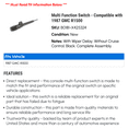 thumbnail image 2 of Multi Function Switch - Compatible with 1987 GMC R1500, 2 of 2