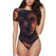thumbnail image 1 of Balery Puppy Lying On A Cloud Body de cuello redondo de manga corta para mujer Tops de manga corta Tops básicos-Large, 1 of 6