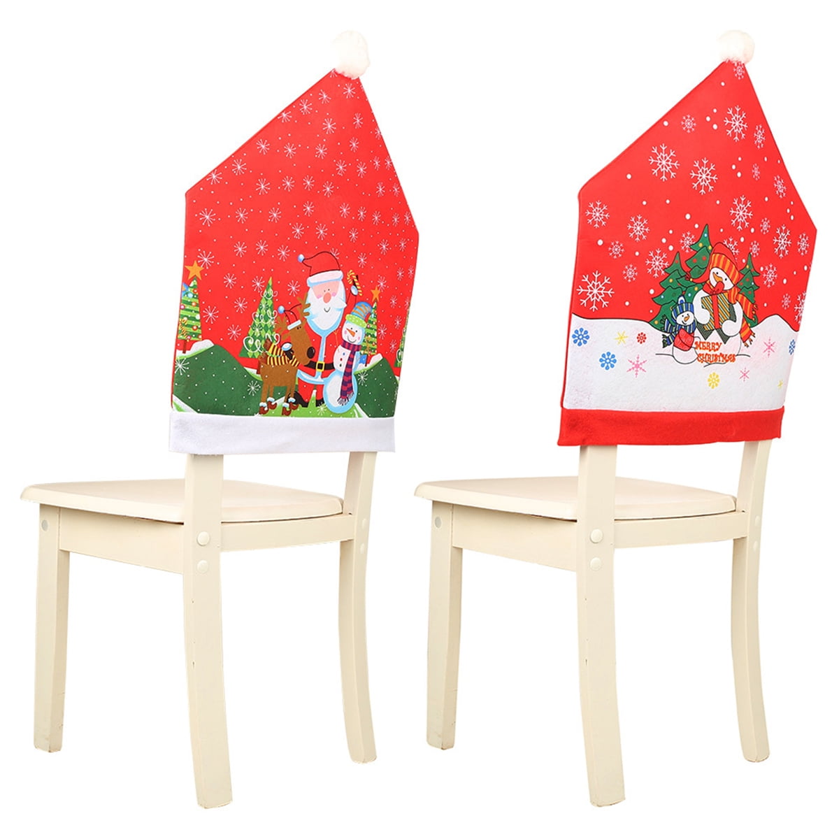 santa hat chair back cover pattern