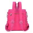 thumbnail image 7 of Women's Convertible Backpack Purse,11.8X6.29X11.8inch Lightweight Nylon Daypack, Multi-Pocket Casual Shoulder Bag, Backpack for Travel, Work, Shopping and Daily Use, 7 of 7