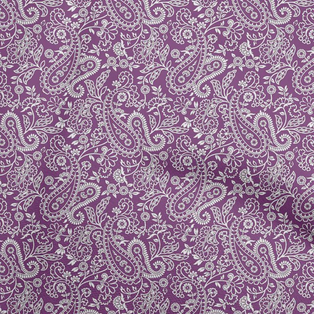oneOone Velvet Plum Fabric Block Fabric For Sewing Printed Craft Fabric By The Yard 58 Inch Wide