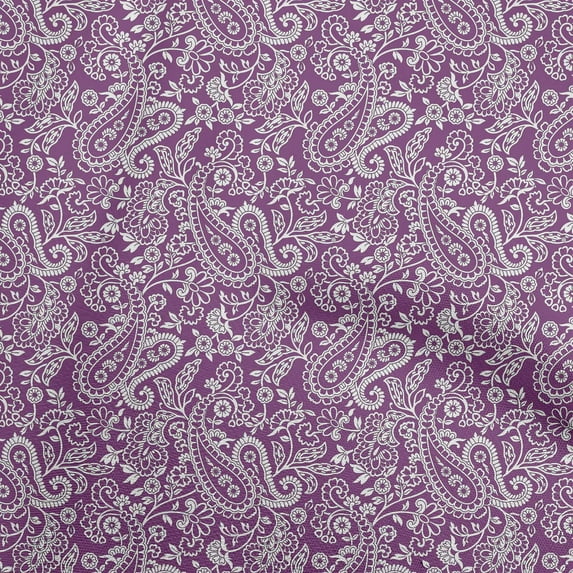 oneOone Cotton Silk Plum Fabric Block Sewing Material Print Fabric By The Yard 42 Inch Wide