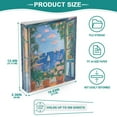 thumbnail image 3 of FORMRS 3 Ring Binder 1.5 inch with Pockets Set of 2 Clip Board 200 Sheets Capacity, Sea Window, 3 of 8