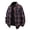 3 Navy, variant on Plaid Shirts Men Long Sleeve Checked Shacket Classic Fit Button Up Overshirt Turn Down Collar Work Shirt Lightweight Trucker Workwear Western Style Tops Spring Summer Jacket