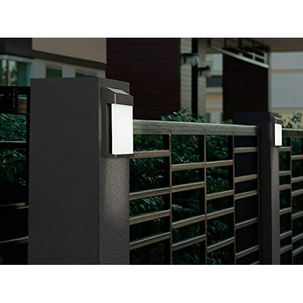 Naturally solar set of sales 4 post accent lights