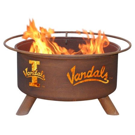 Patina Products University Of Idaho Fire Pit University of Idaho Fire Pit - Natural Rust Patina - 30 x 16 x 30 inches