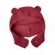 thumbnail image 5 of Lindo gorro de punto con orejas de oso, regalo de cumpleaños, gorro cálido resistente al viento, gorro de punto para senderismo Rojo, 5 of 10