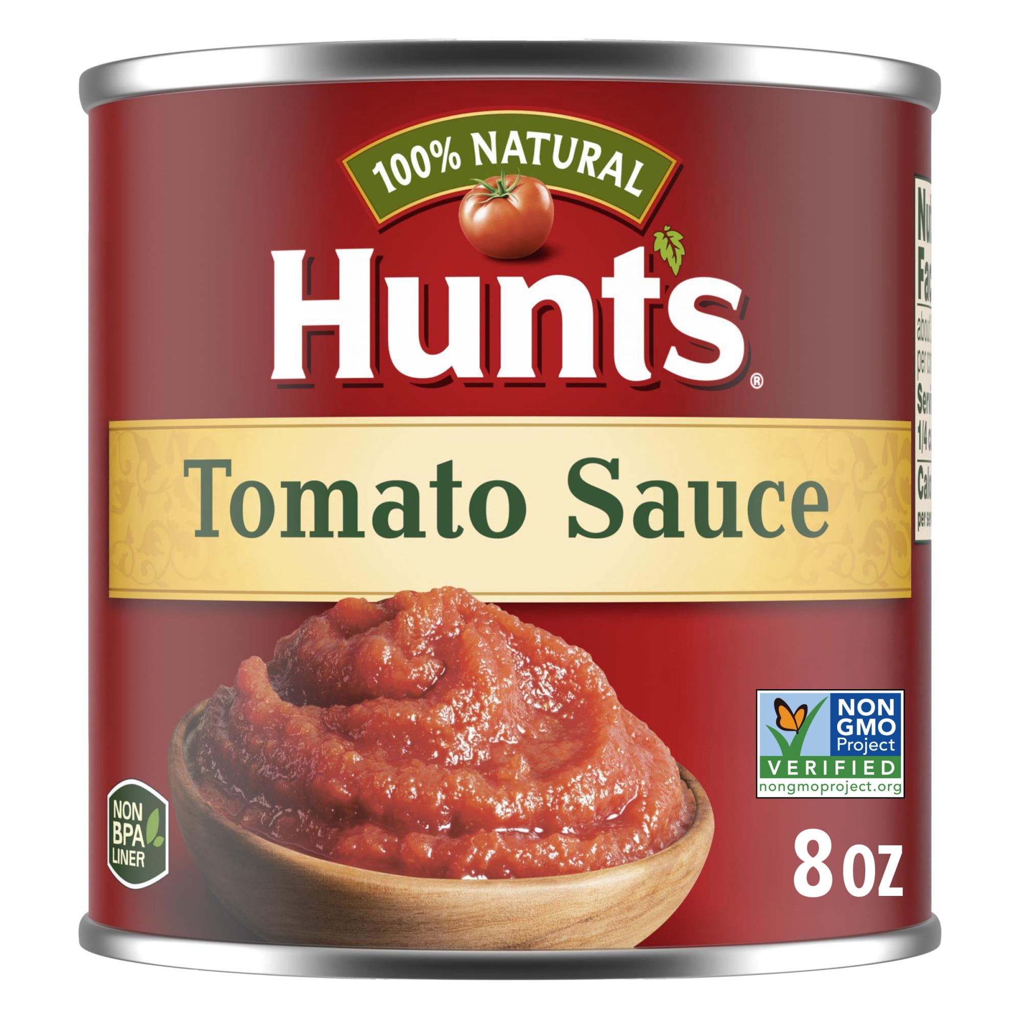Hunt’s Tomato Sauce, Perfect for Chili & Soups, 8 oz. Can