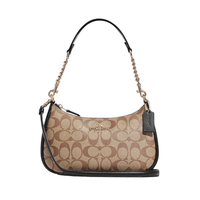 Bolsa Crossbody Coach Teri Cafe Claro