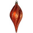 thumbnail image 1 of Vickerman Swirl Drop Ornament, 12", Orange, 1 of 1